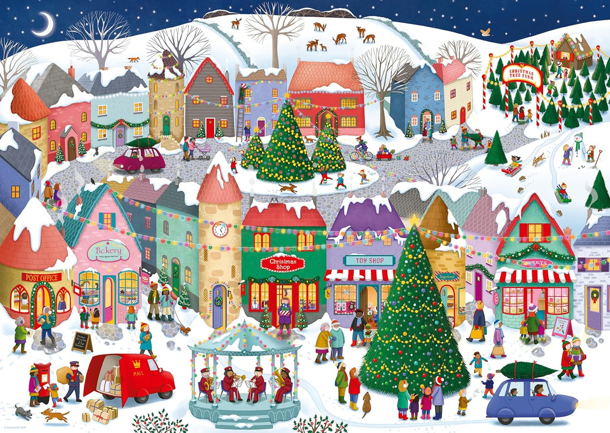 Christmas Town 1000 piece Jigsaw Puzzle