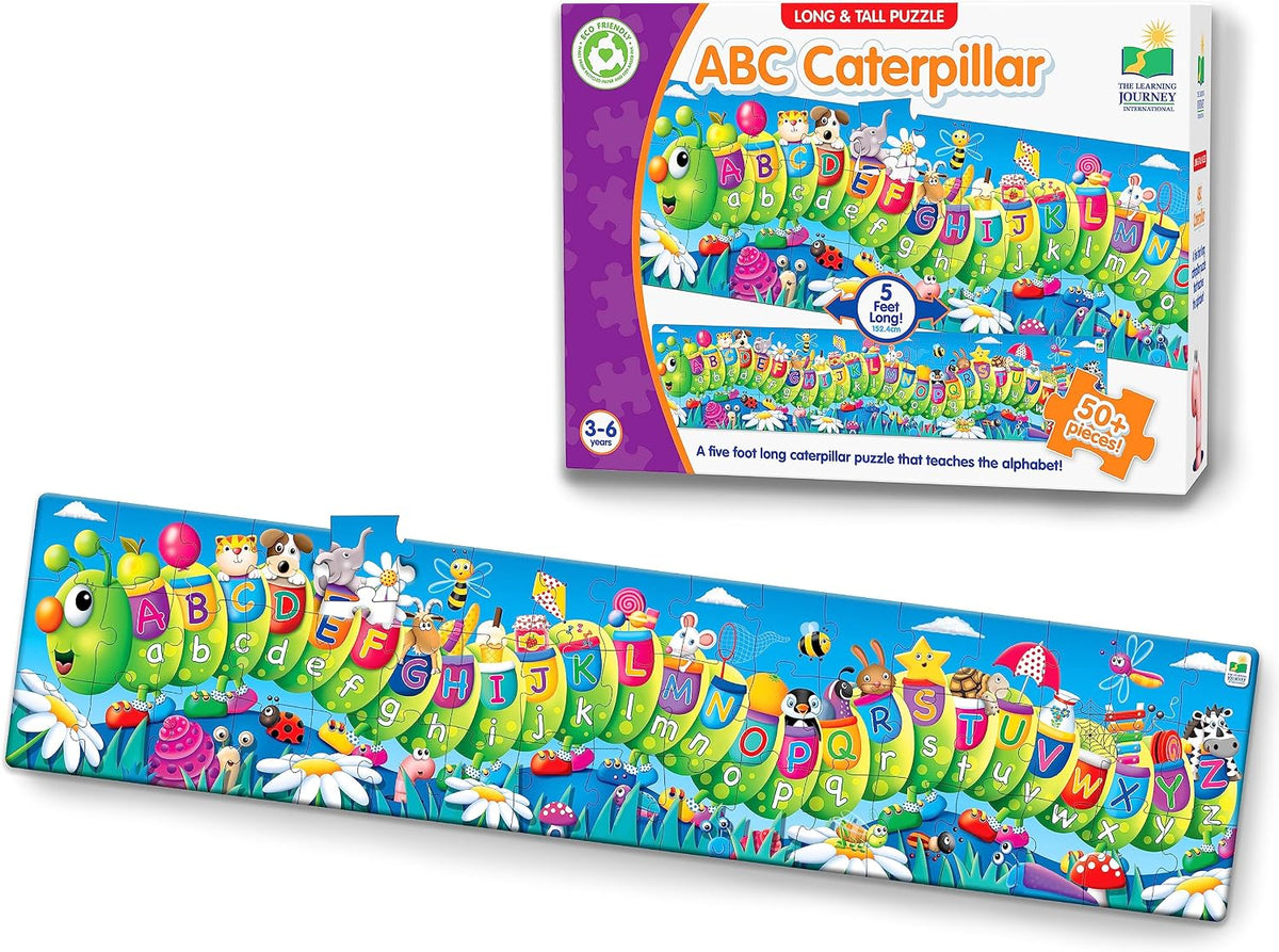 Long & Tall Puzzle - ABC Caterpillar