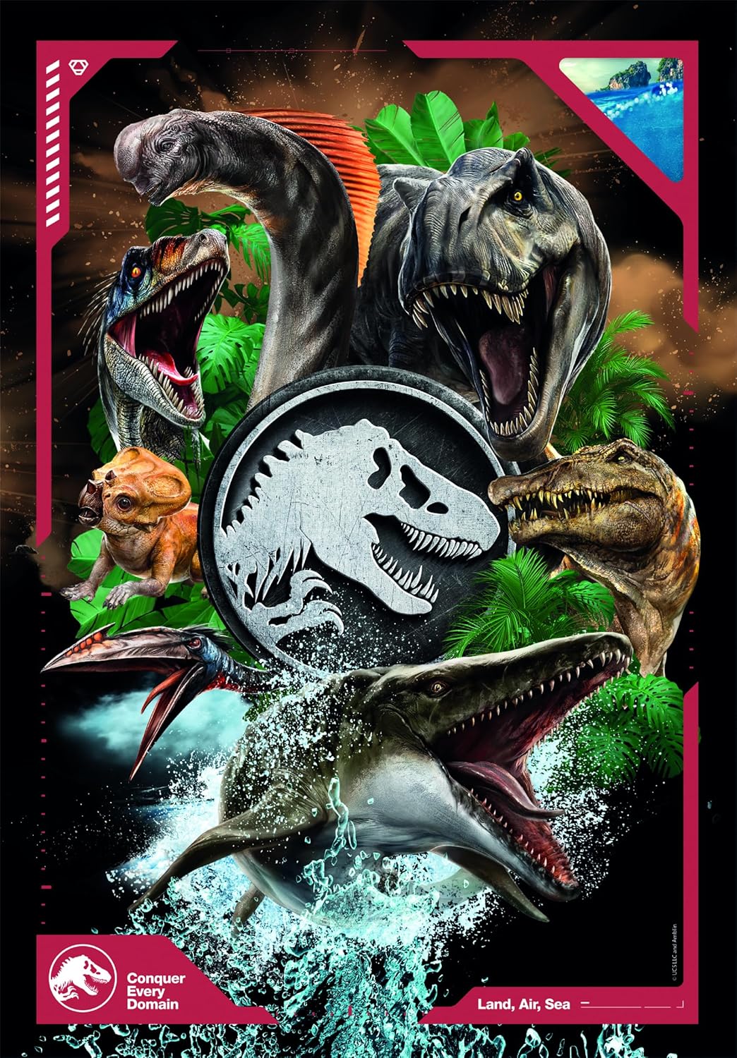 Clementoni Jurassic World 180 Piece Puzzle