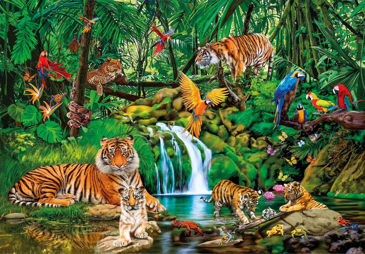Clementoni Jungle Retreat 300 Piece Super Puzzle