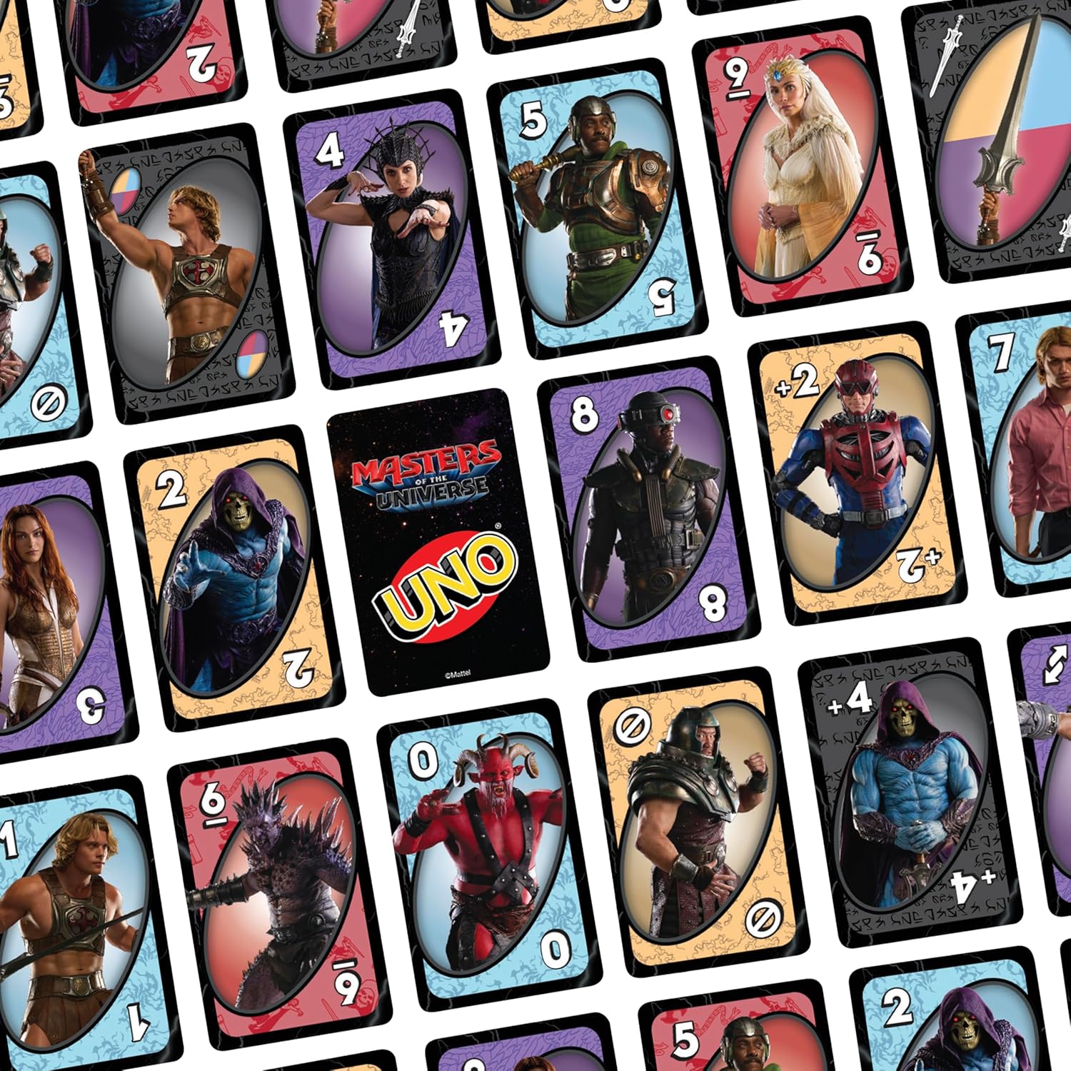 UNO Masters of the Universe Movie Card Game