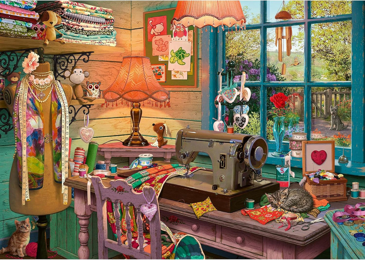 The Sewing Shed Haven No.4 1000 Piece Jigsaw