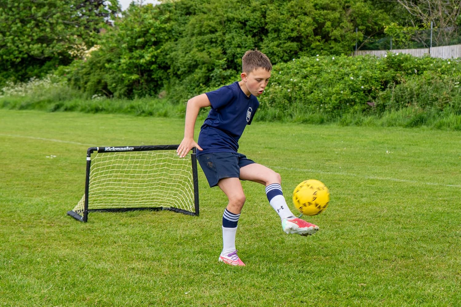 Kickmaster One on One Folding Goal Set