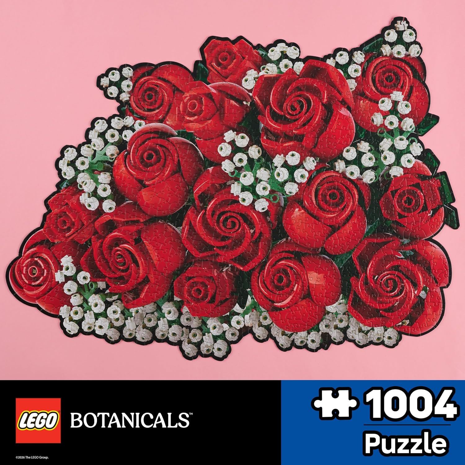 Lego Botanical Rose Bouquet 1004 Piece Puzzle