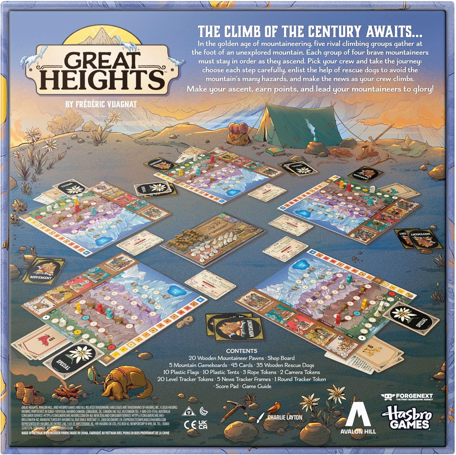 Great Heights Board Game