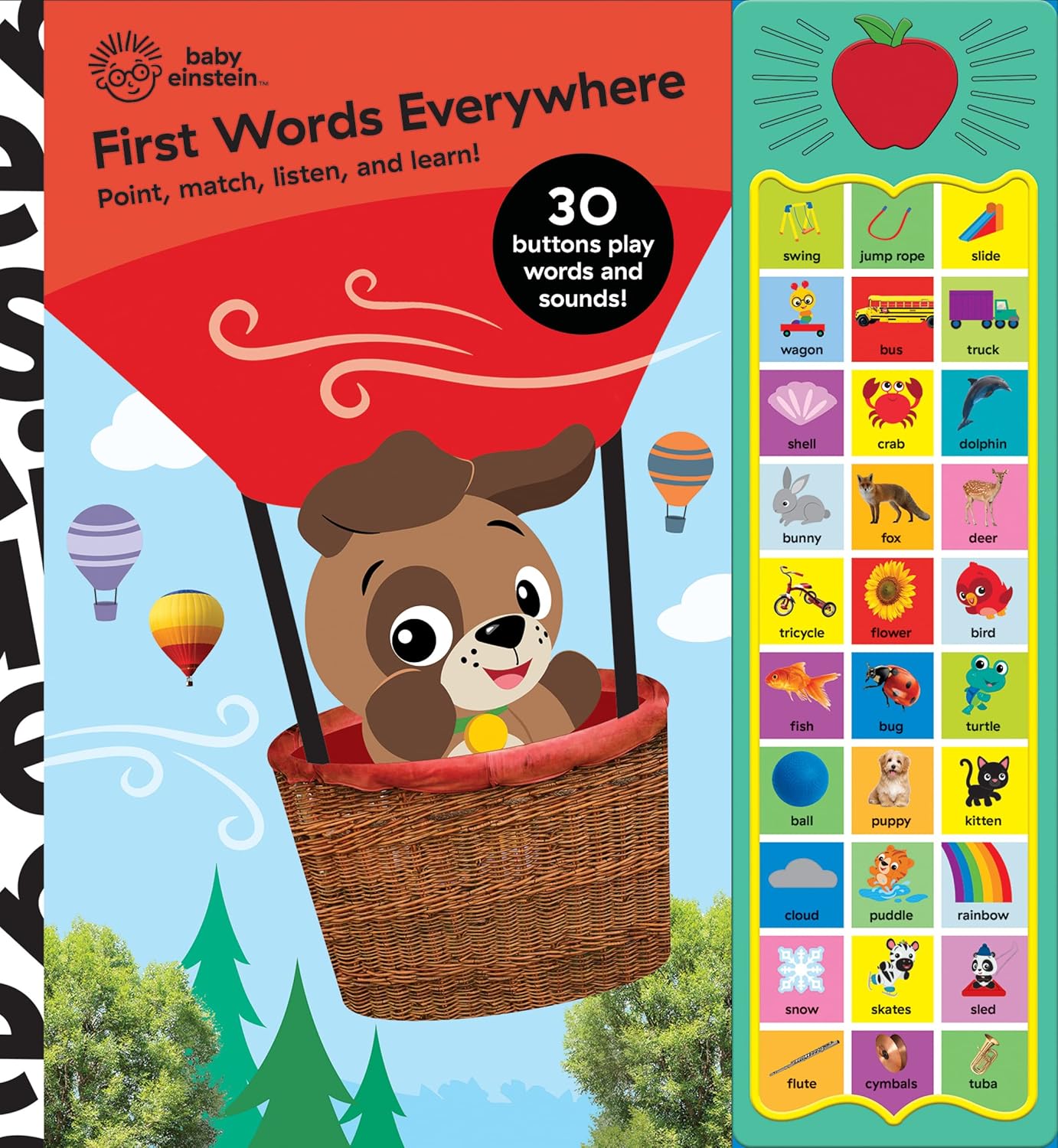Baby Einstein First Words Everywhere Sounds Book