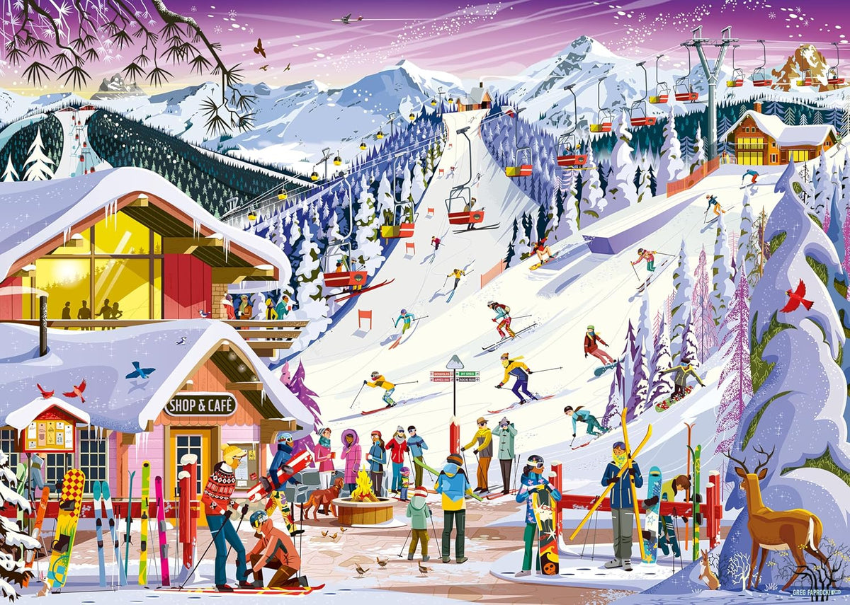 Slopeside Spirit 1000 Piece Jigsaw Puzzle