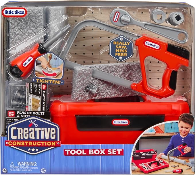 Little Tikes Creative Construction Tool Box Set