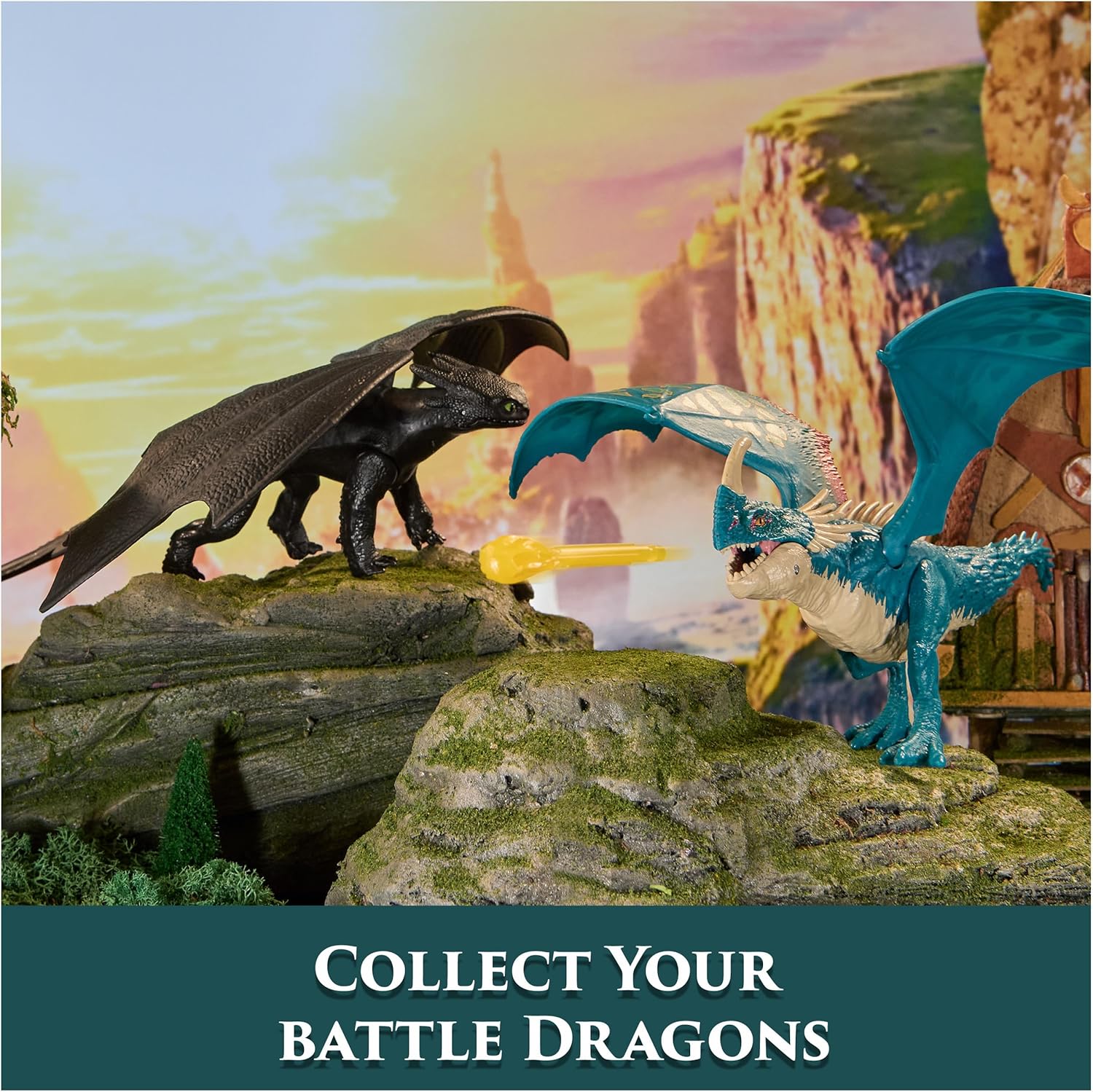 Dreamworks How to Train your Dragon Battle Dragons Plasma Sounds Toothless Action Figure