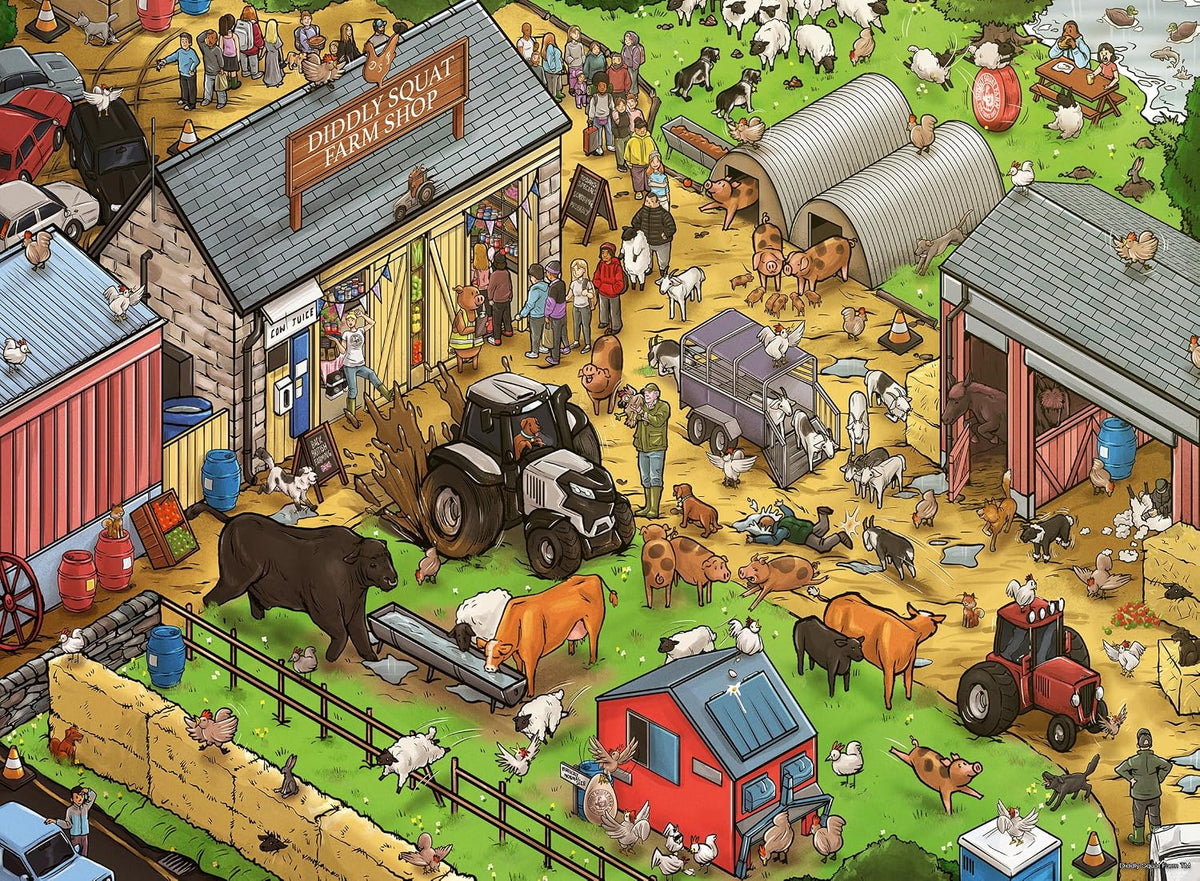 Diddly Squat Farm 100 XXL Piece Jigsaw Puzzle