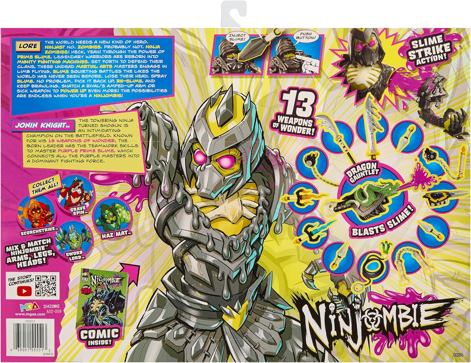 Deluxe Ninjombie Action Figure - Jonin Knight
