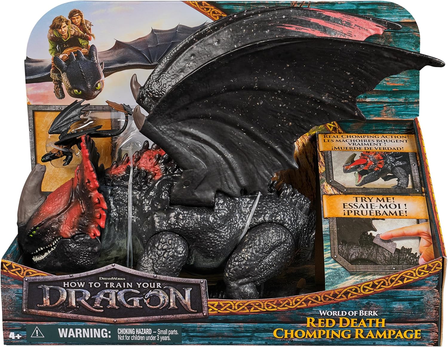 How To Train Your Dragon Red Chompin Death Rampage