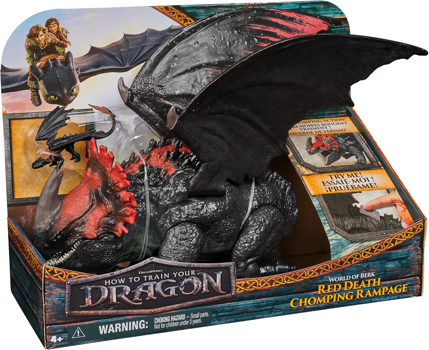 How To Train Your Dragon Red Chompin Death Rampage