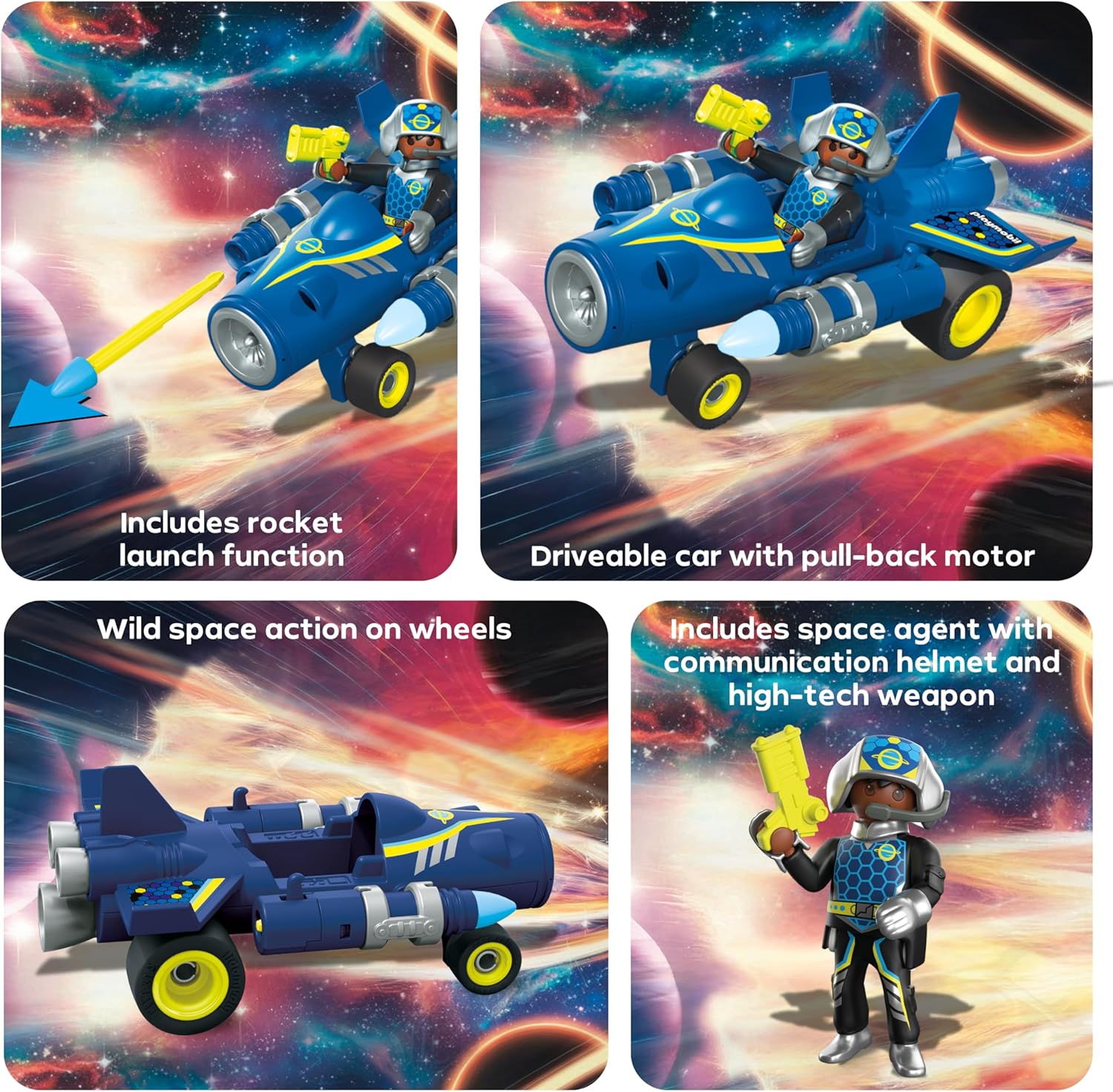 Playmobil Funstars Racing Space Jet