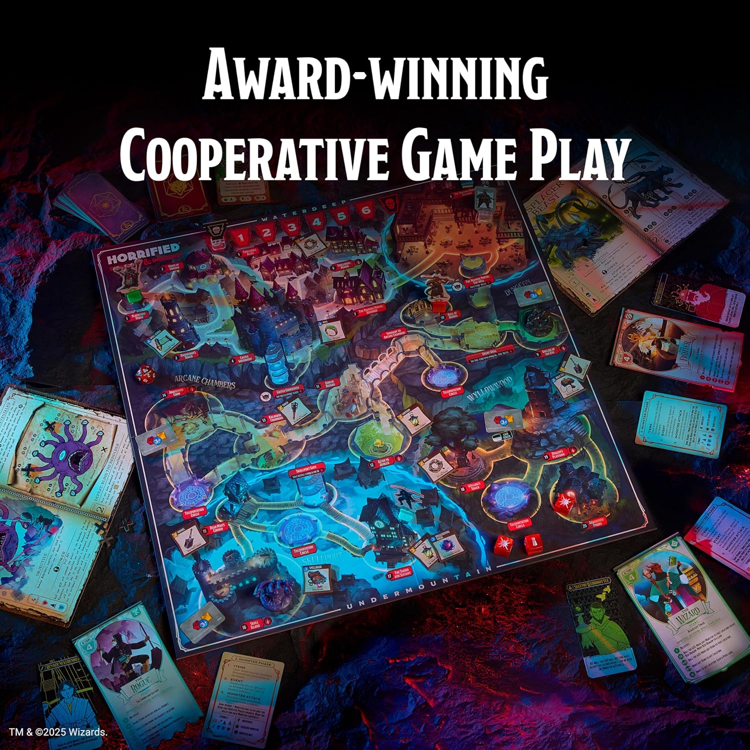 Horrified Dungeons & Dragons Ravenloft Board Game