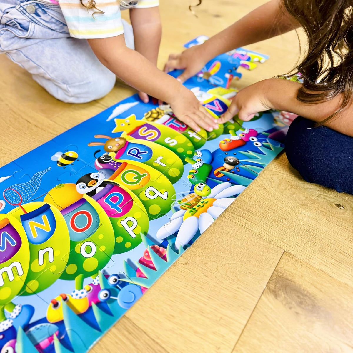 Long & Tall Puzzle - ABC Caterpillar