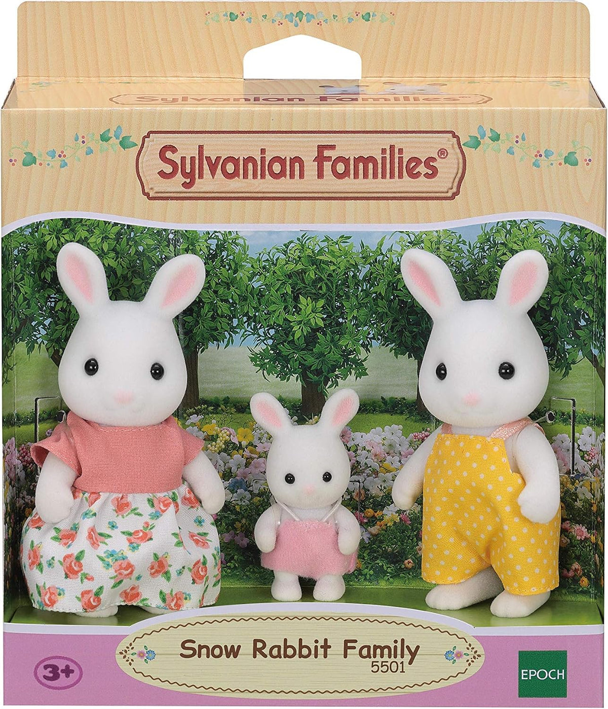 Sylvanian Families Snow Rabbit Family 3 Piece Set