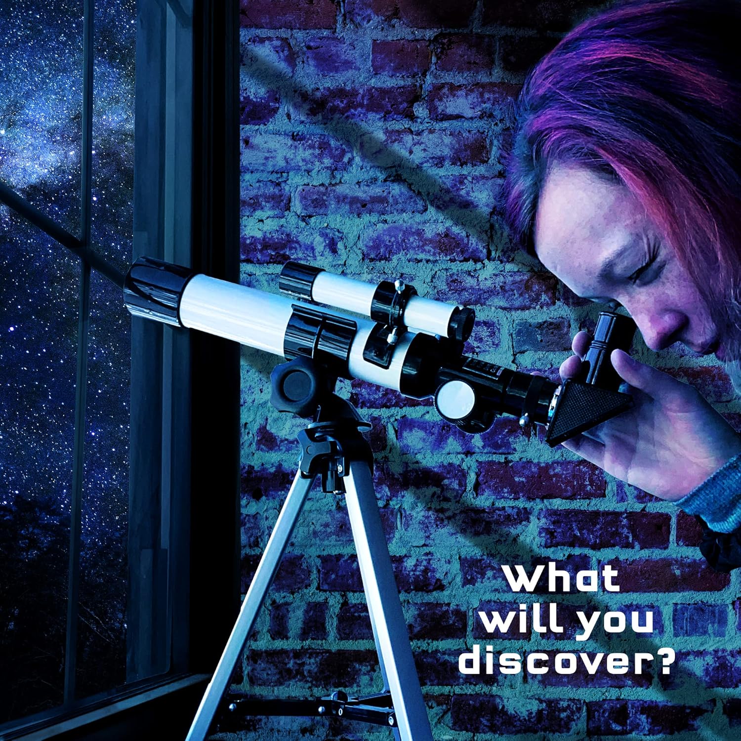 Astronomical Telescope with 100x Magnification