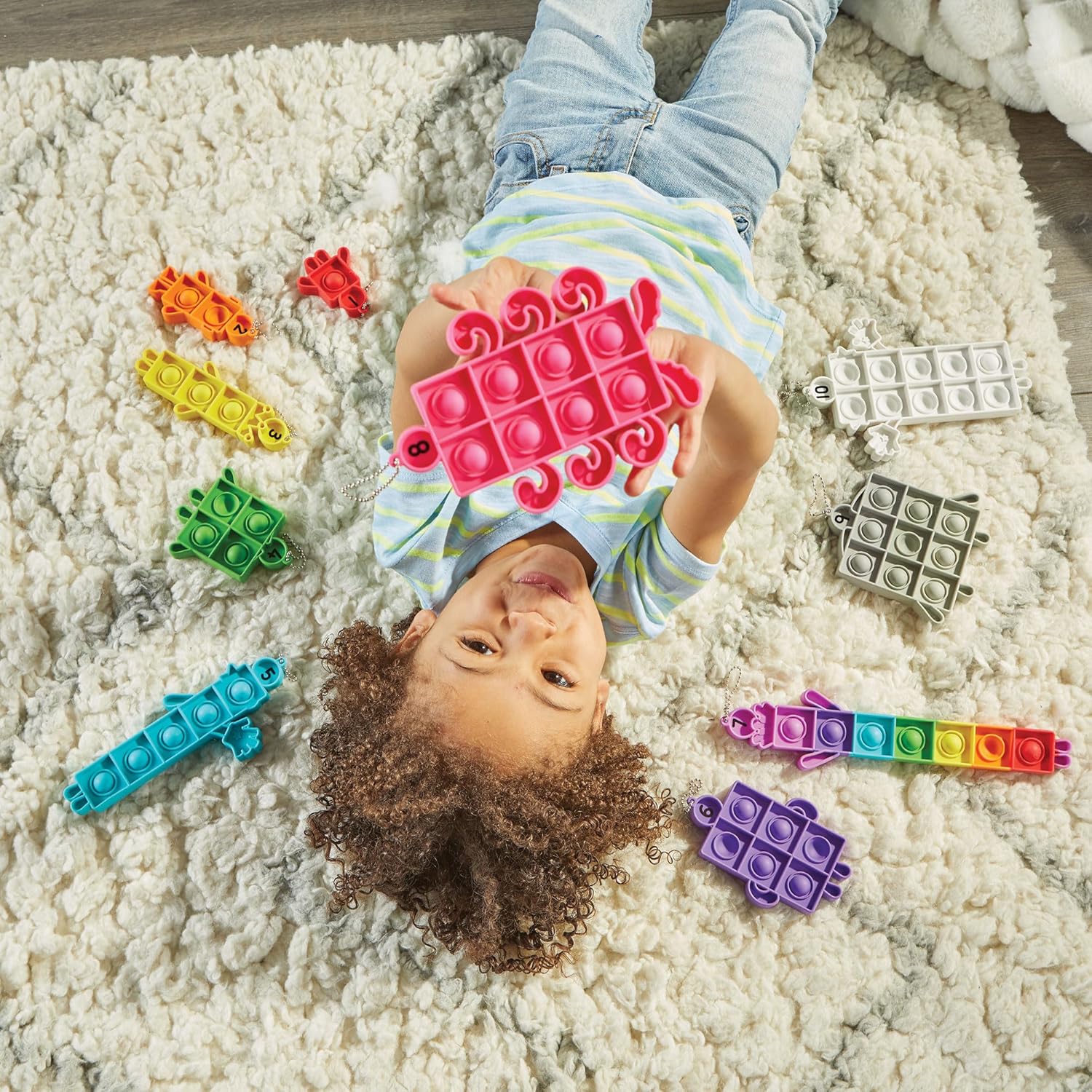 Numberblocks Sensory Bubble Poppers