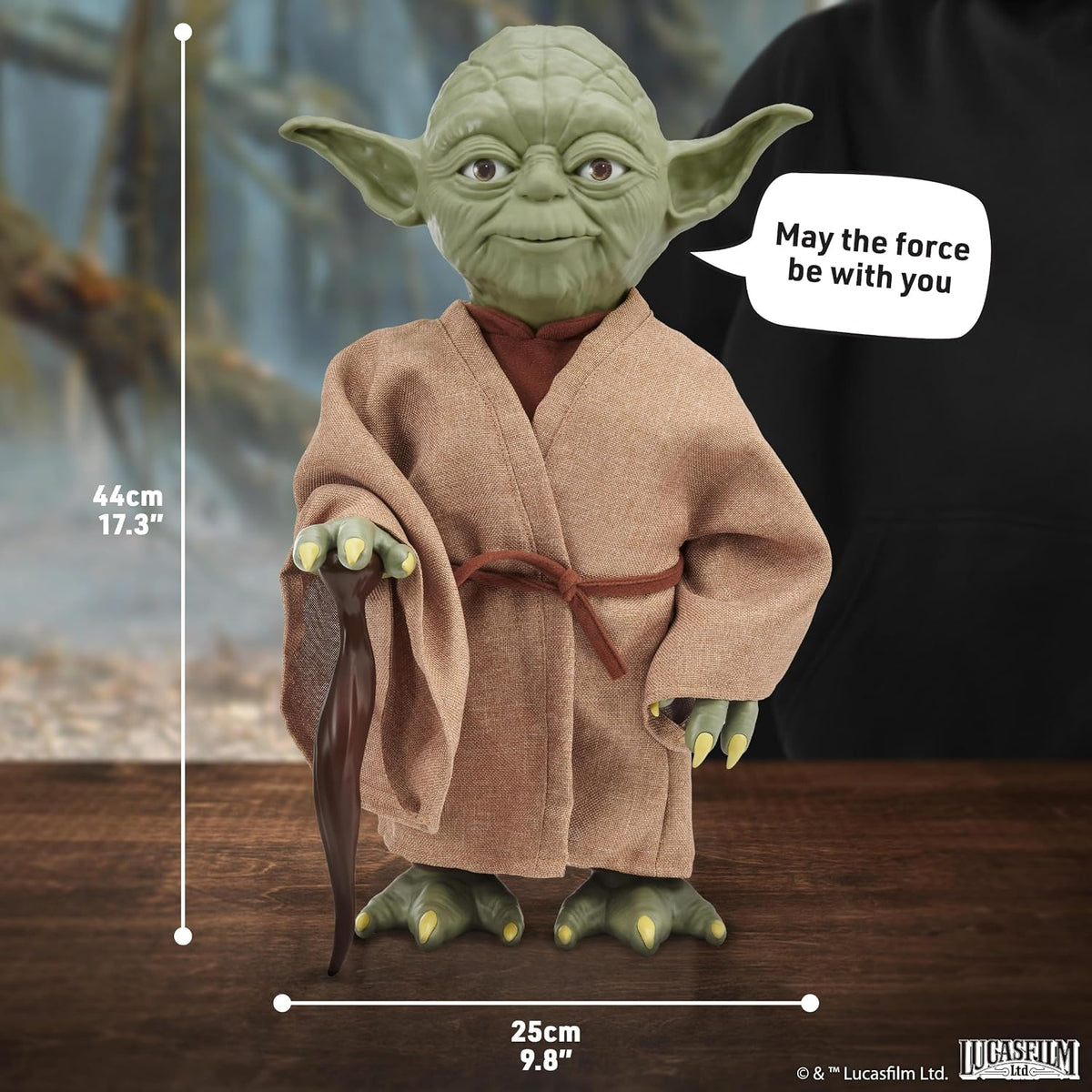 Star Wars Yoda Puppetronic By Real FX
