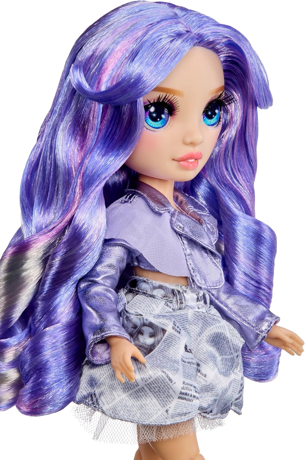 Rainbow High Pretty in Paris Doll - Violet Willow