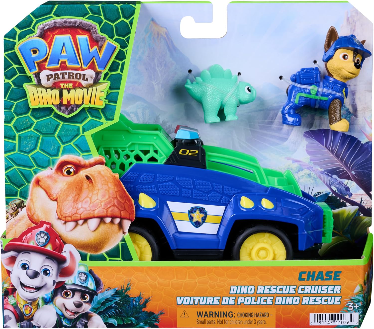 Paw Patrol The Dino Movie - Chase Dino Rescue Cruiser