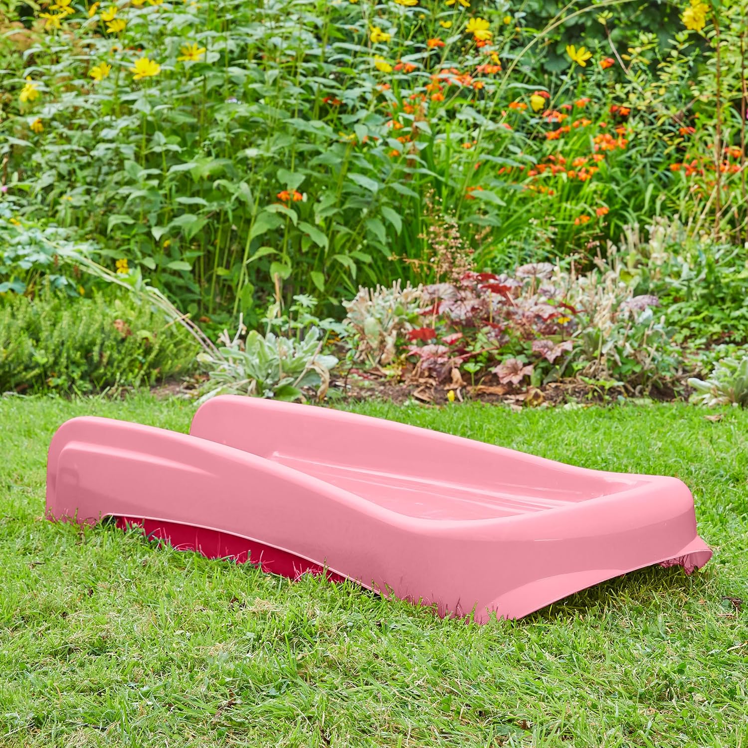 Folding Pink Slide & Pink Ladder Steps