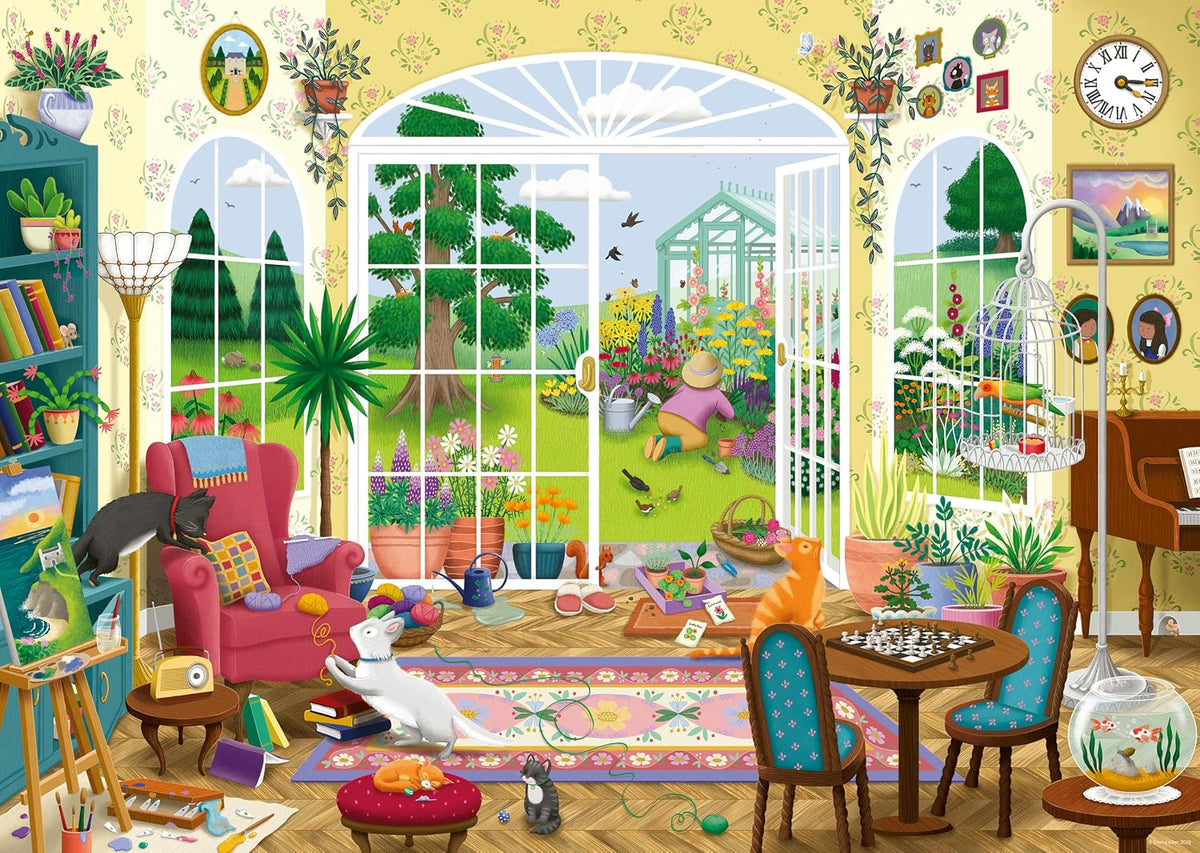Summer Garden Parlour 1000 piece Jigsaw Puzzle