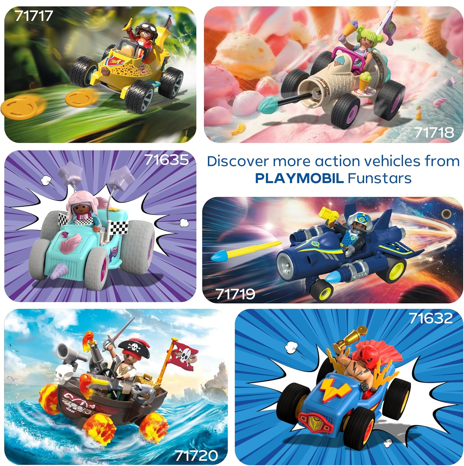 Playmobil Funstars Racing Space Jet