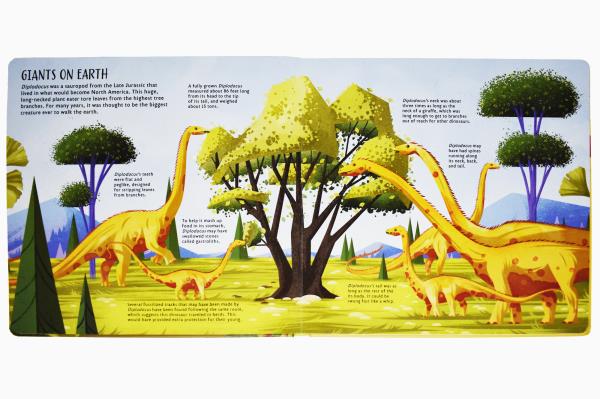 Pop Up Planet Dinosaur Book