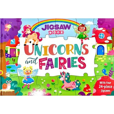 Unicorns & Fairies Jigsaw Book