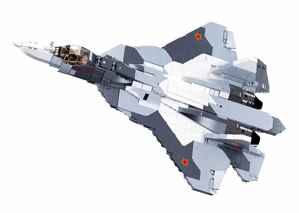 Sluban Su-57 Fighter 2 in 1