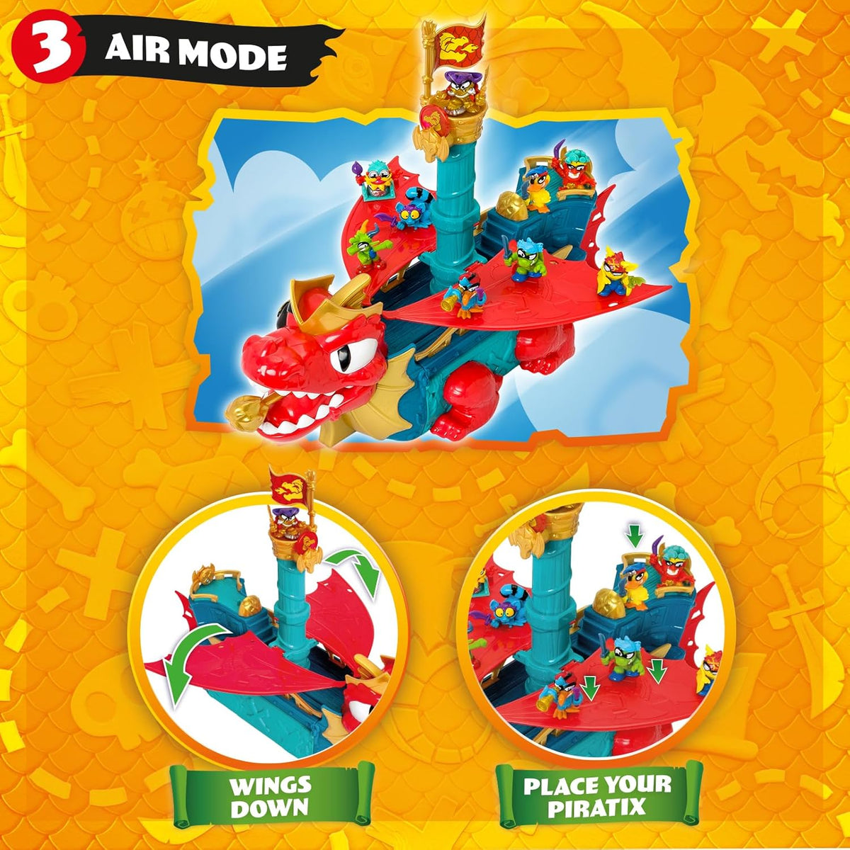 Super Things Piratix Dragon Ship