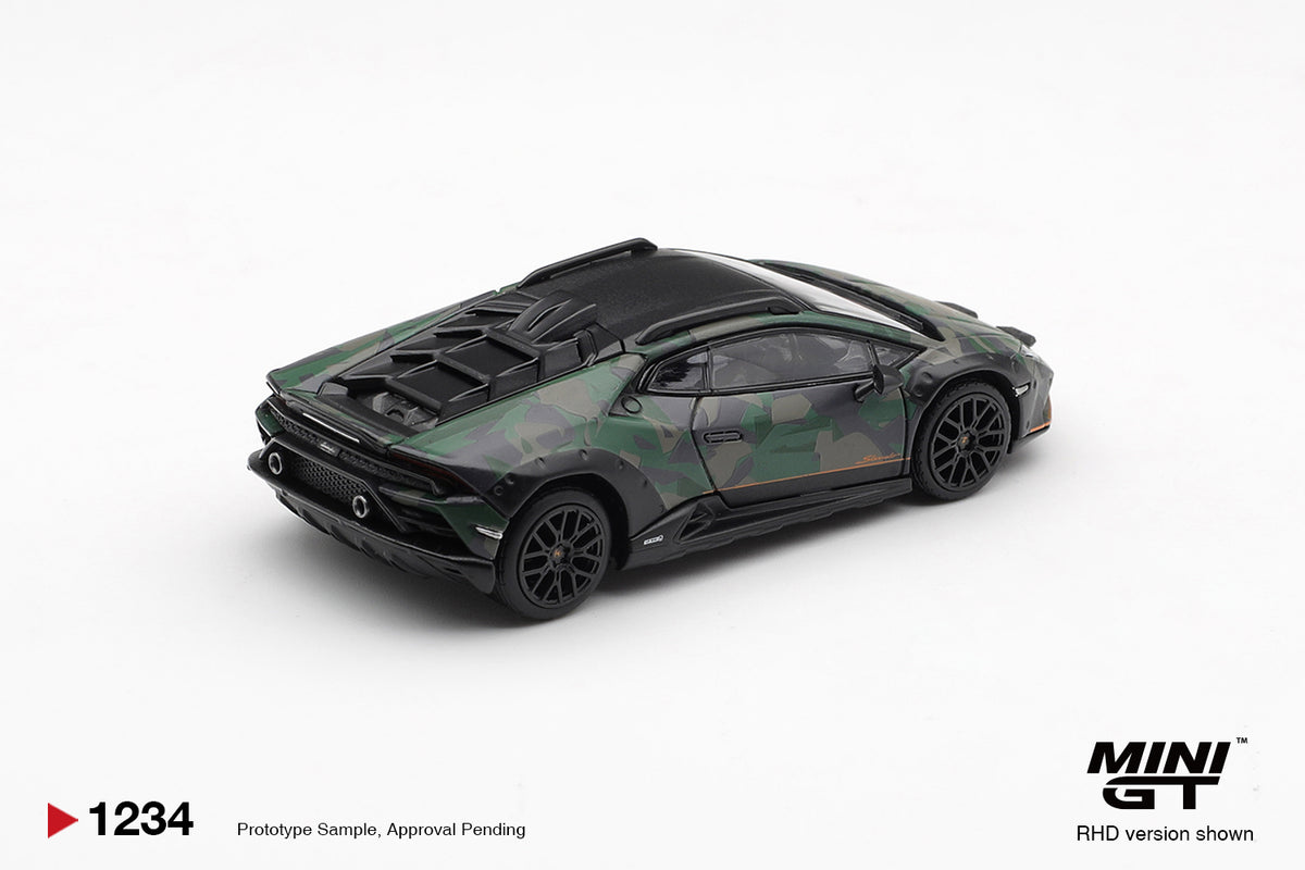 Mini GT Lamborghini Huracan Sterrato All-Terrain 1:64 Die Cast Model Set