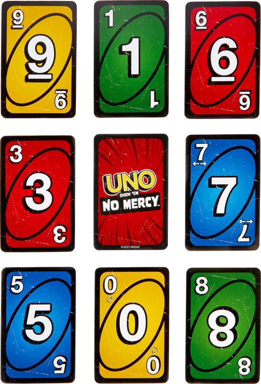 UNO Show Em No Mercy Card Game