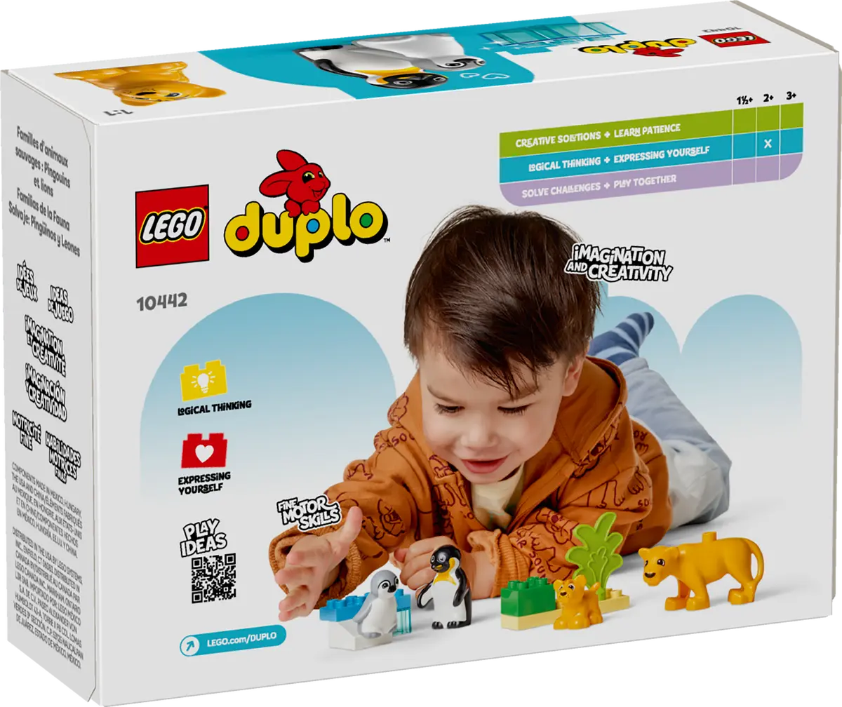 LEGO Duplo 10442 Wild Animal Families: Penguins & Lions