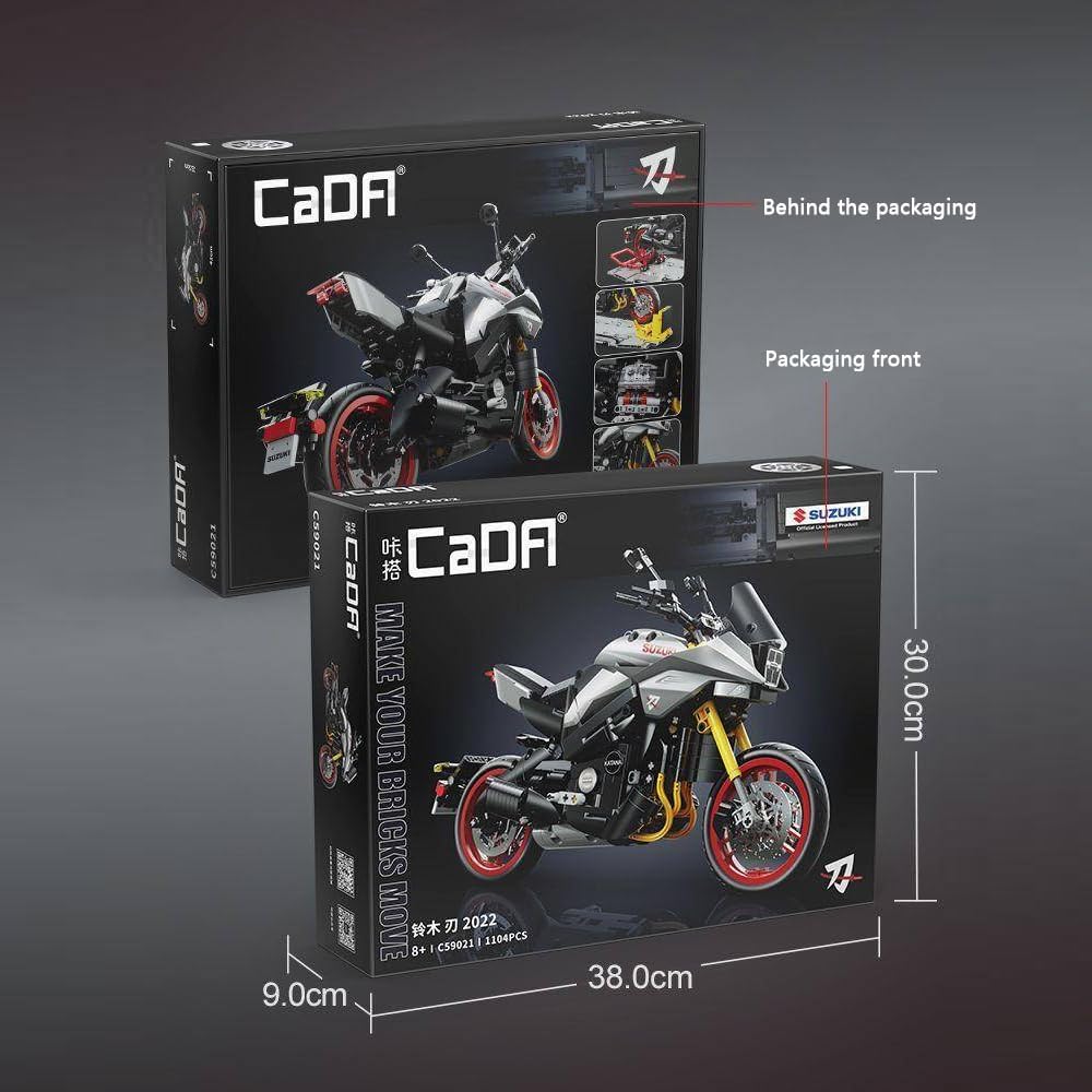 Cada Suzuki Katana 1104 Piece Construction Set