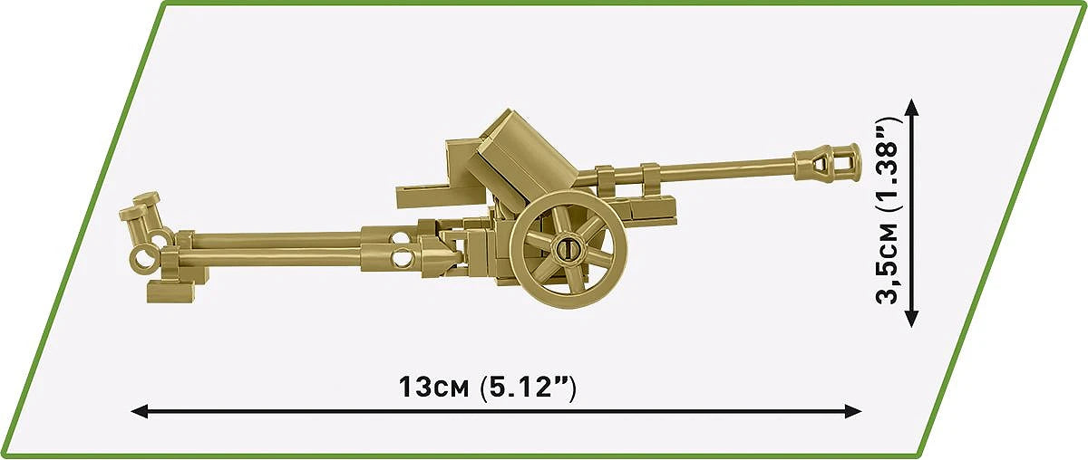 Cobi 3131 SD.KFZ.139 MARDER III Scale Model