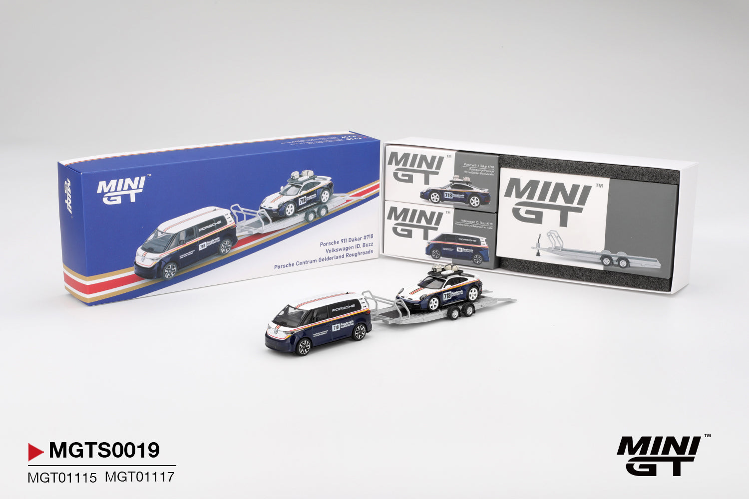 Porsche 911 Dakar #718 / Volkswagen ID. Buzz Porsche Centrum Gelderland Roughroads Set