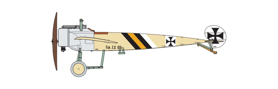 Airfix Fokker E.II Eindecker 1:72 Scale Model Kit