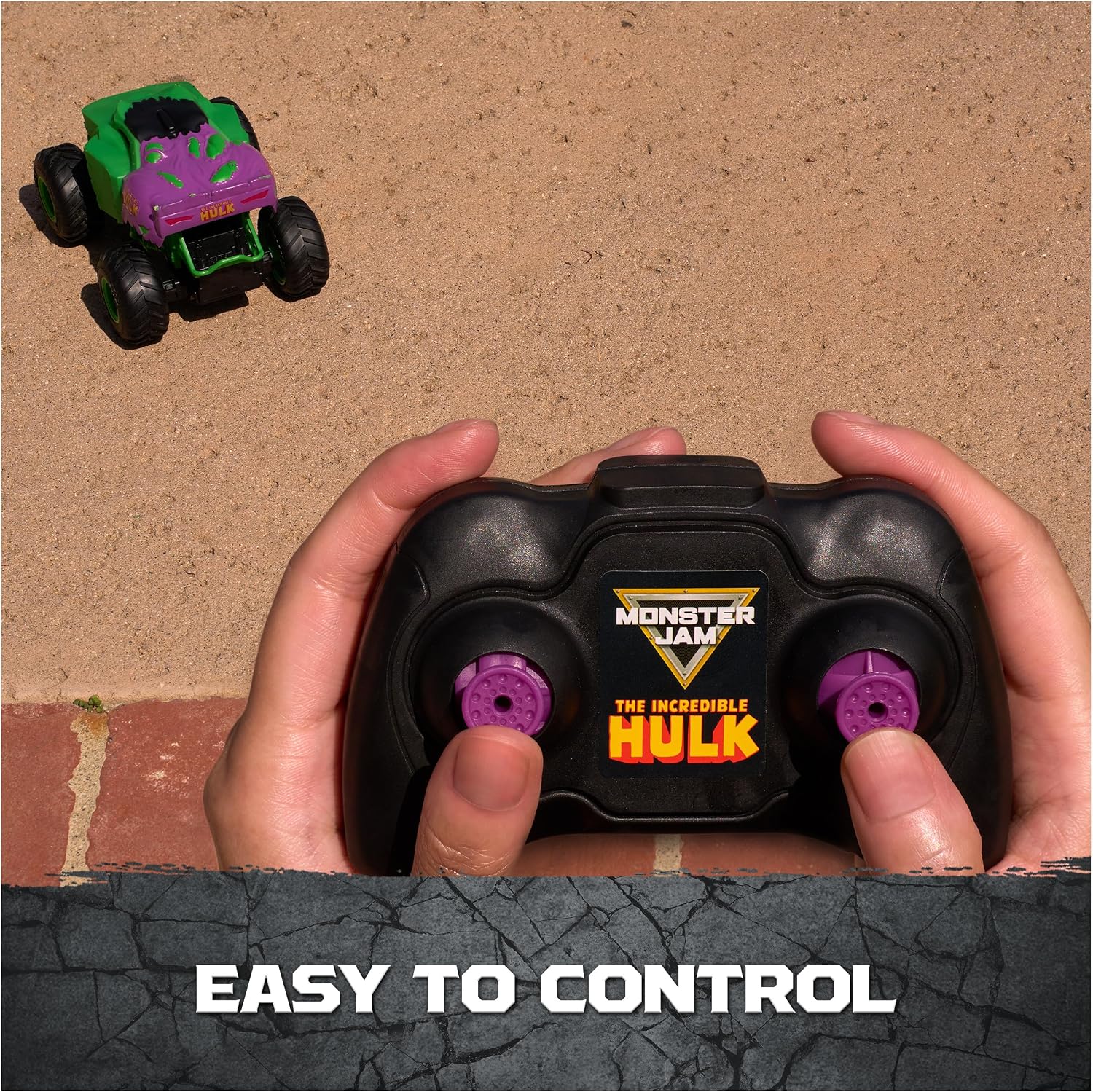 Monster Jam 1:24 Radio Controlled Hulk Monster Truck