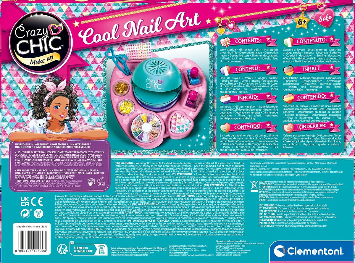 Crazy Chic Cool Nail Art