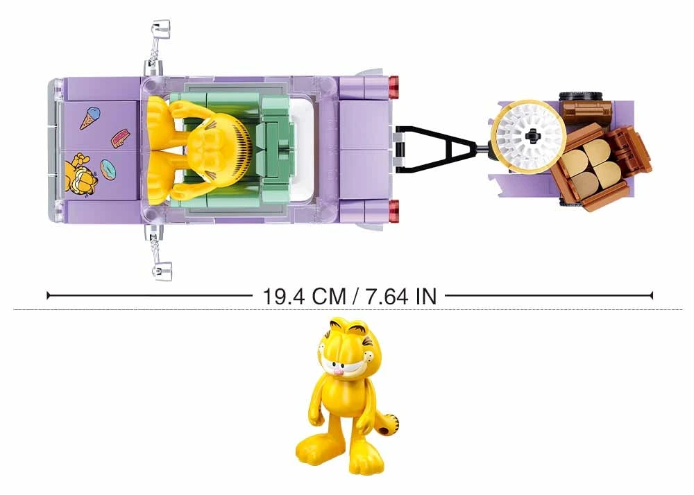 Sluban Garfield - Car Construction Set
