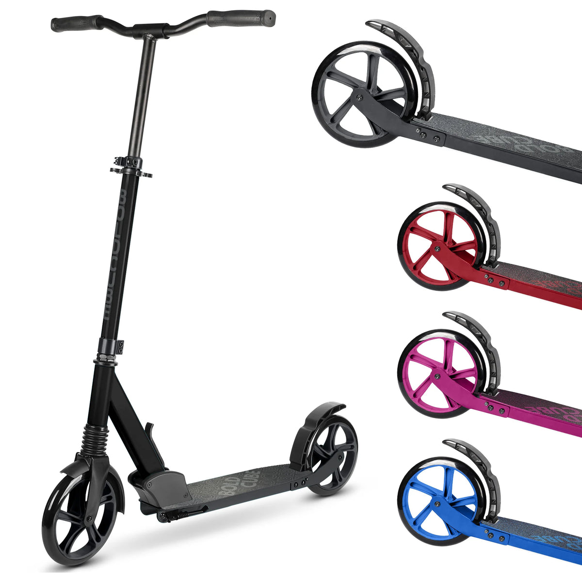 BOLDCUBE Big 2 Wheel: Charcoal