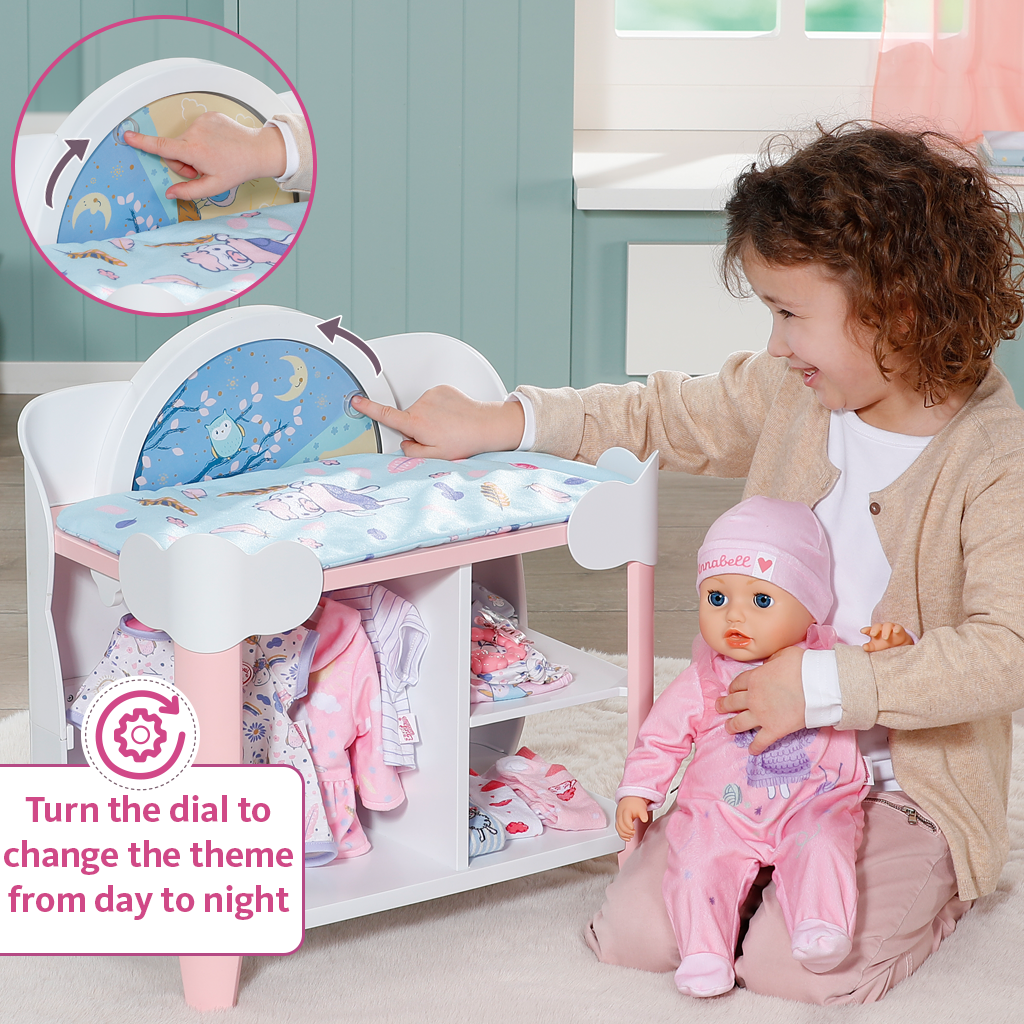 Baby Annabell Day & Night Changing Table