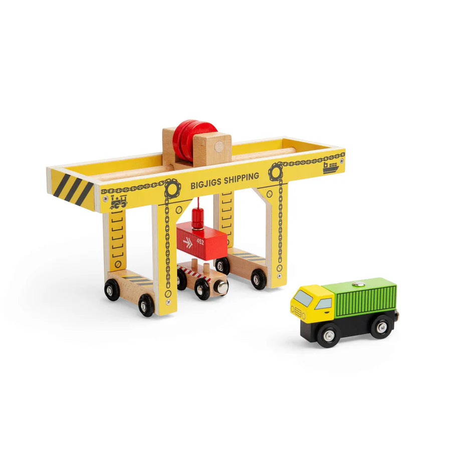 Wooden Gantry train