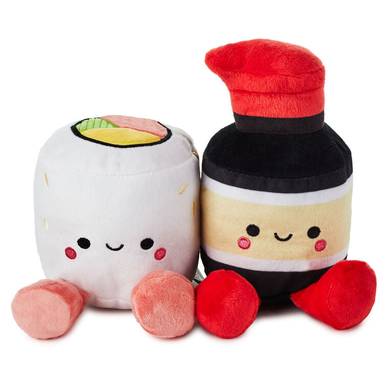 Hallmark Better Together Sushi & Soy Sauce Plush Toy