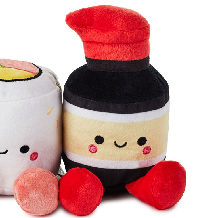 Hallmark Better Together Sushi & Soy Sauce Plush Toy