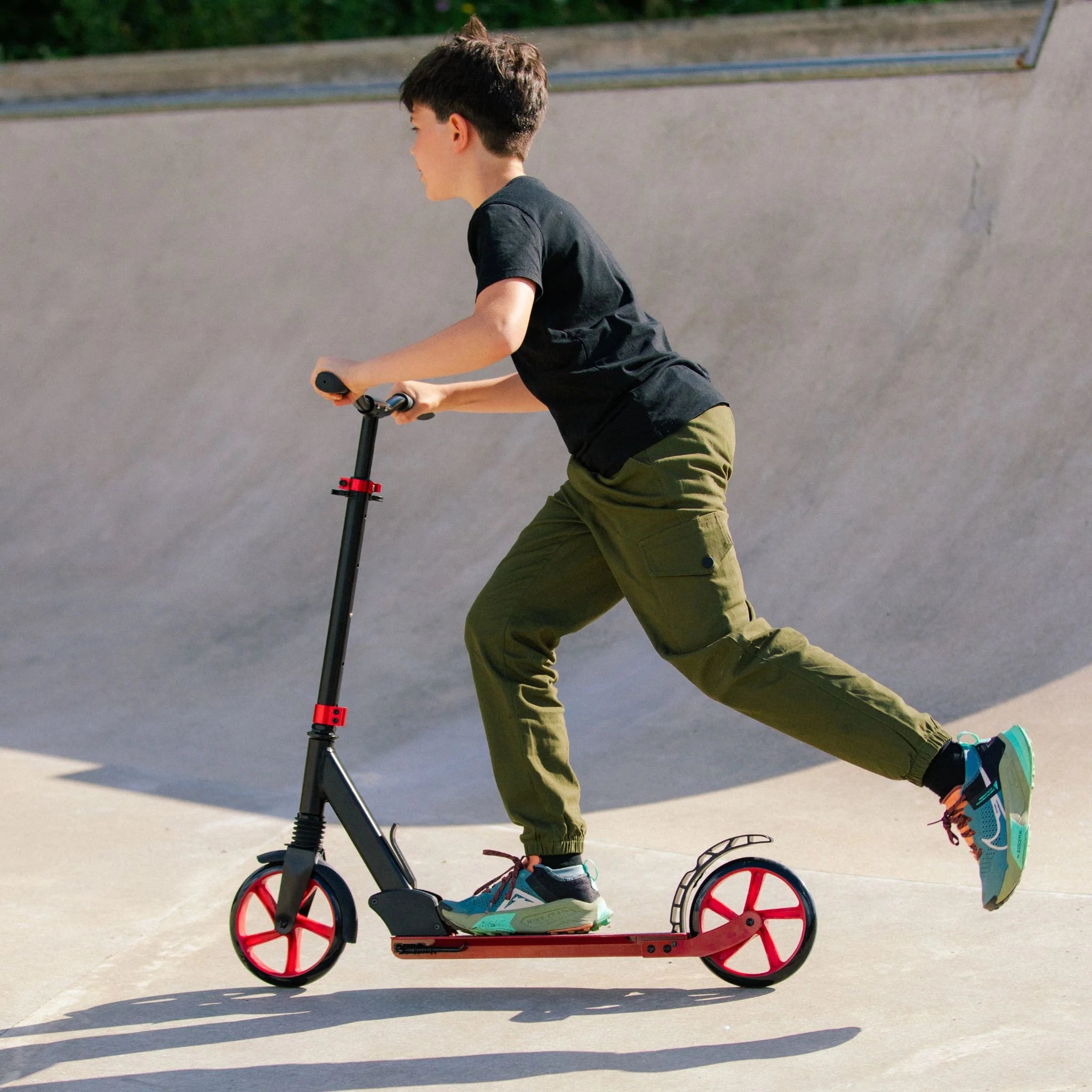 BOLDCUBE Big 2 Wheel: Burgundy