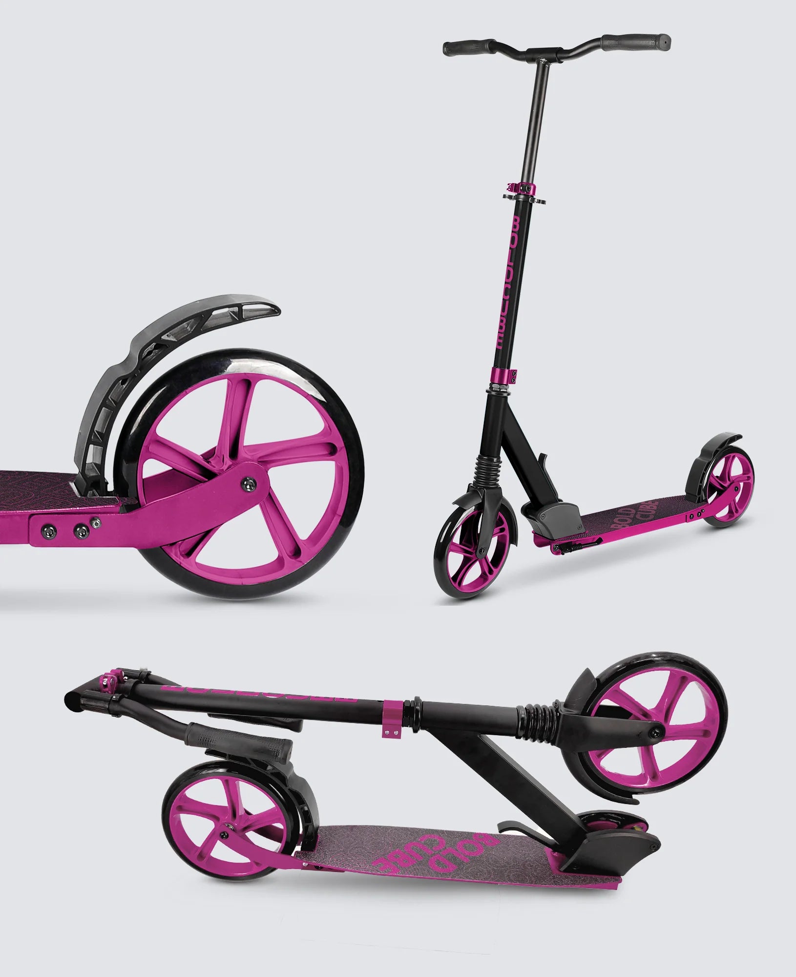 BOLDCUBE Big 2 Wheel: Magenta